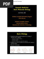 Genomic Medicine: Basic Molecular Biology