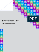 Presentation Title: Your Company Information