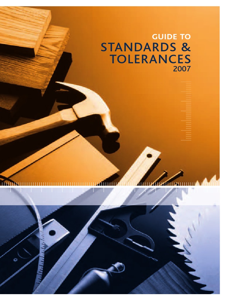 Victorian Guide To Standards And-Tolerances 2007 | PDF | Masonry ...
