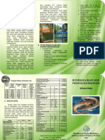 Leaflet Budidaya Ikan Lele Teknologi Bioflok