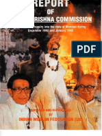 Abridged Version of Srikrishna Commission's Report