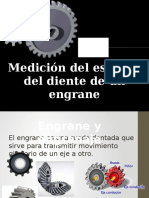 Medición del paso de los Engranes_presentación