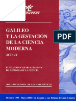 Fundación Canaria Orotava - Galileo y La Gestación de La Ciencia Moderna
