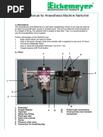 Anesthesia Machine Safety Checklist | PDF | Anesthesia | Respiration