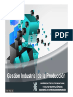 Gestión Industrial de La Producción