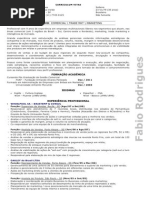CV Fabio Rodrigues