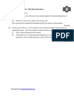 Inorganic Chemistry (MPM Revision Set 1)