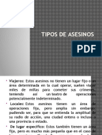 Tipos de Asesinos