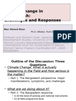 Climate Change in Bangladesh: Challenges and Responses: Niaz Ahmed Khan