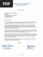 Letter Requesting Independent Oversight At The Phoenix VA