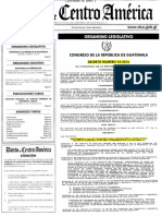 Dto. 14-2016 Reformas a Ley Organismo Legislativo Dto. 63-94