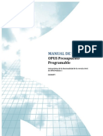 Manual OPUS Presupuesto Programable