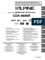 Alpine Cda 9886r