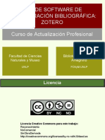 Curso Zotero Actualización Profesional