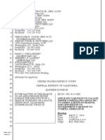 Motion to Vacate Brief and Supporting Declarations