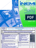 Factors That Influence Creep Corrosion