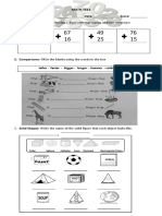 ADDITION: Solve The Following 2-Digit-With-Regrouping Addition Exercises