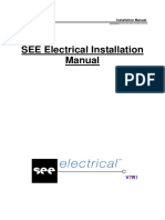 Installation See ElectricalPdf