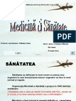 Medicina Si Santate