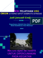 Intensif USG 10 1. Introduksi Pelatihan USG OBGIN RSPAD 20100301