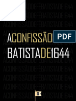 A Confissão de Fé Batista de Londres de 1644