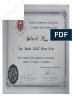 25 Años Colegio de Abogados Pichincha