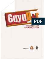 GAYA Fire Door Spec