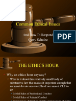 Common Ethical Issues