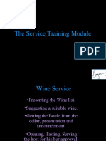 The Wine Service Training Module 