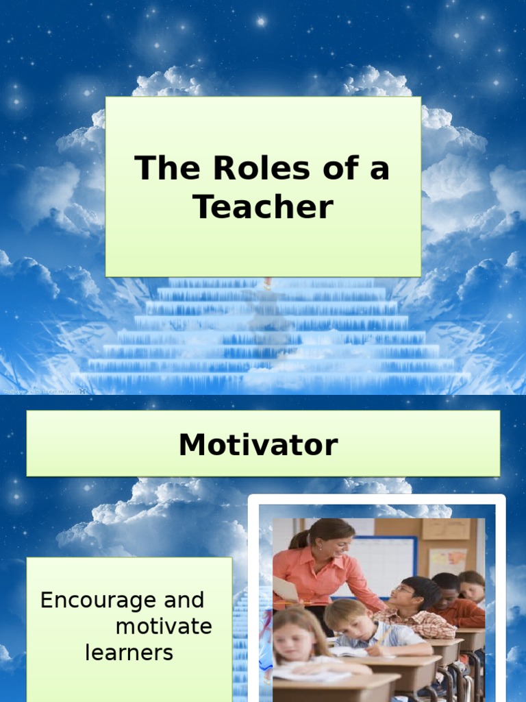 The Roles of A Teacher | PDF