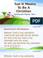 God's Salvation and Praise