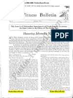 Watchtower: Witness Bulletin Vol 1 No 1, October 1931