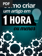Como Criar Artigo