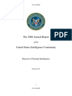 The 2006 Annual Report of The United States Intelligence Community