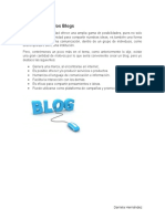  Importancia de los Blogs 