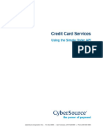 Credit Cards SO API