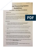 Regional Processing Centre Guidelines