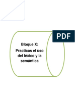 Bloque 10 (Practicas El Uso Del Léxico y La Semántica)