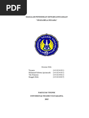 Makalah Bela Negara Docx