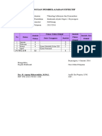 Rincian PEMBELAJARAN Efektif