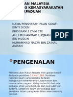 0.3 Kemasyarakatan Dan Perpaduan