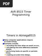 AVR 8515 Timer Programming