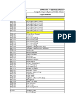 Equipment 002 List & Power Consumption Final