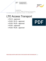 LTE Access Transport Fffdimensioning Guideline