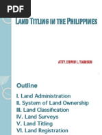 Land Ownership Lecture 90 Minutes