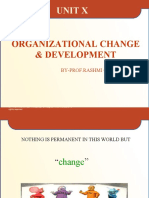 Unit X Organizational Change &amp Development
