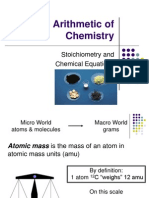 the Arithmetic of Chemistry