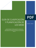 Guía de Clasificación y Planificación de Los MDM