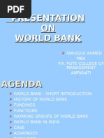 Download World Bank Ppt by FARUQUE AHMED SN30066851 doc pdf