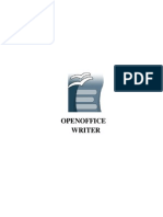 Manual de Open Office Writer